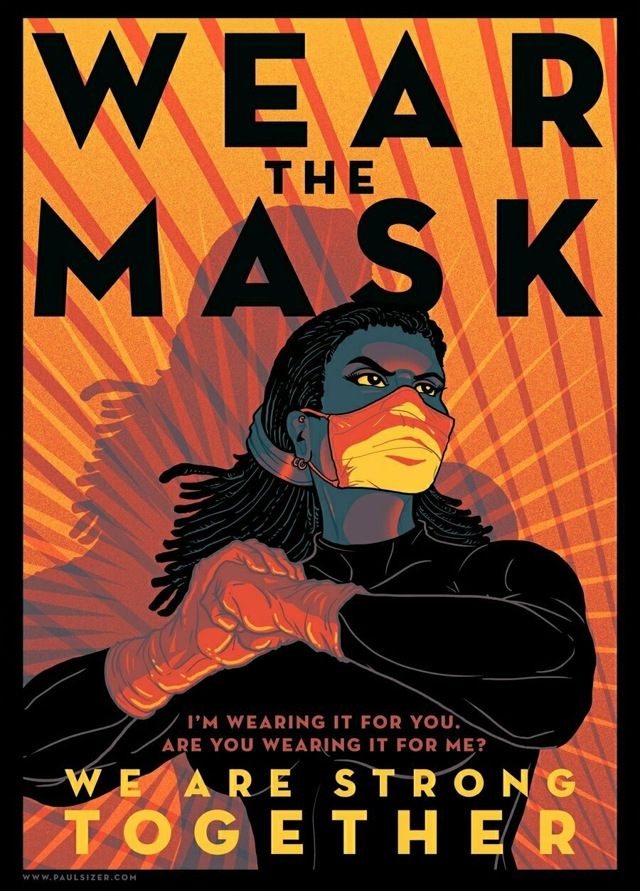 Wear The Mask poster