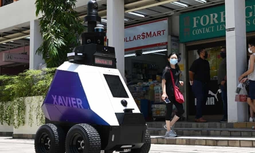 Singapore surveillance robot