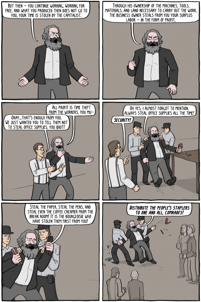 Existential Comics - Marx on Business Ethics (2)